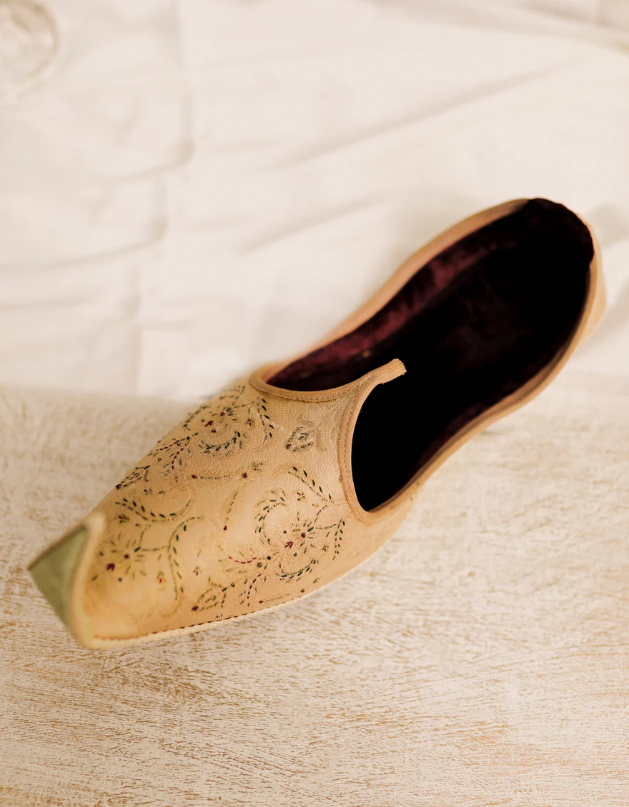 BEIGE BLENDED KHUSSA | JJKH-585/S24/JJ9185-FL - Image 2