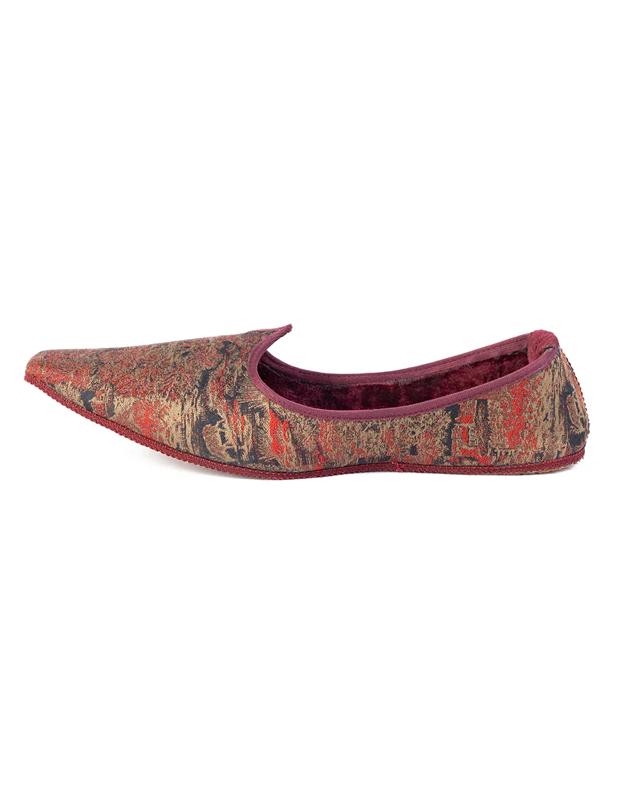 RED PLAIN KHUSSA | JJKH-US-45115/A23/JJ8498-PN - Image 2