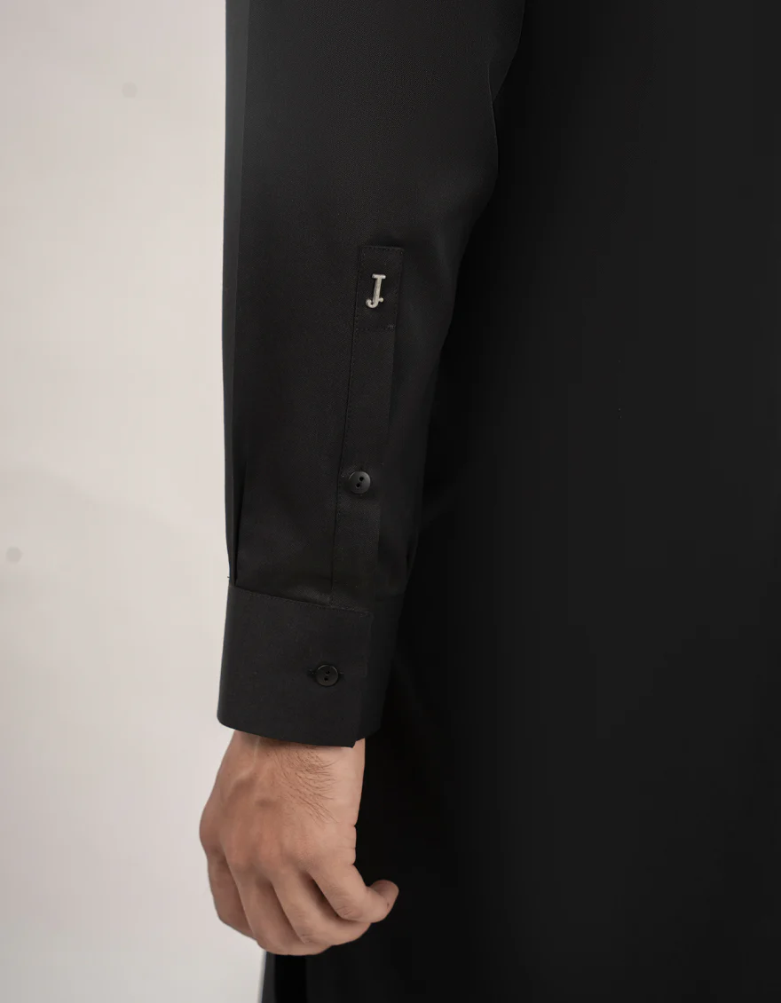 BLACK BLENDED KURTA TROUSERS | JJKP-A-30778-R43-AP/ - Image 4