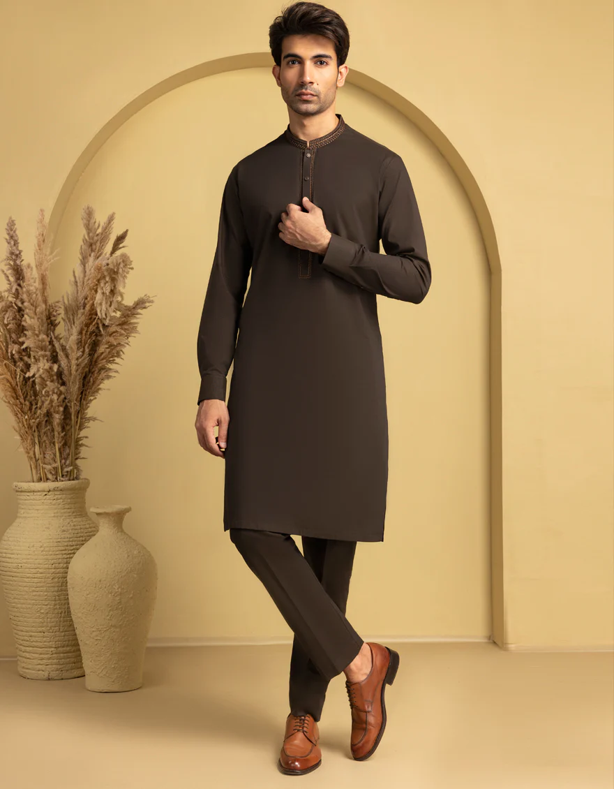 GREEN COTTON KURTA TROUSERS | JJKP-A-33351/S25/JJ9754-SF - Image 4