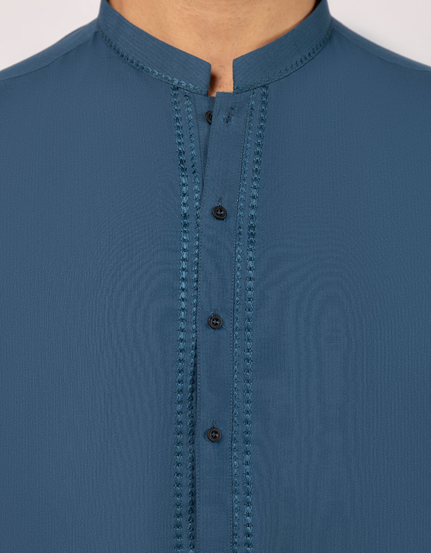 TEAL KURTA TROUSERS | JJKP-A-33720/S25/JJ9943-SF - Image 3