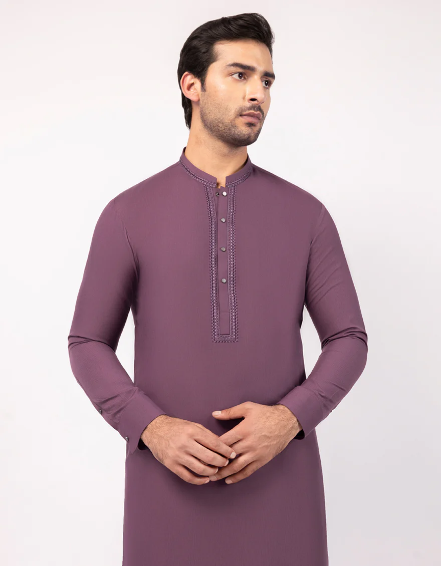 PURPLE KURTA TROUSERS | JJKP-A-33721/S25/JJ9941-SF - Image 2