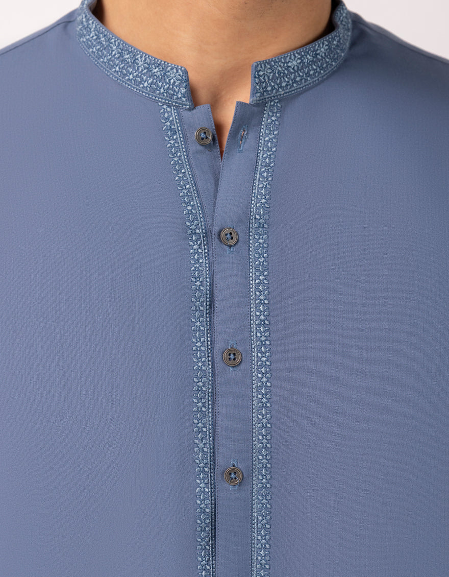 BLUE KURTA TROUSERS | JJKP-A-33729/S25/JJ9944-SF - Image 3