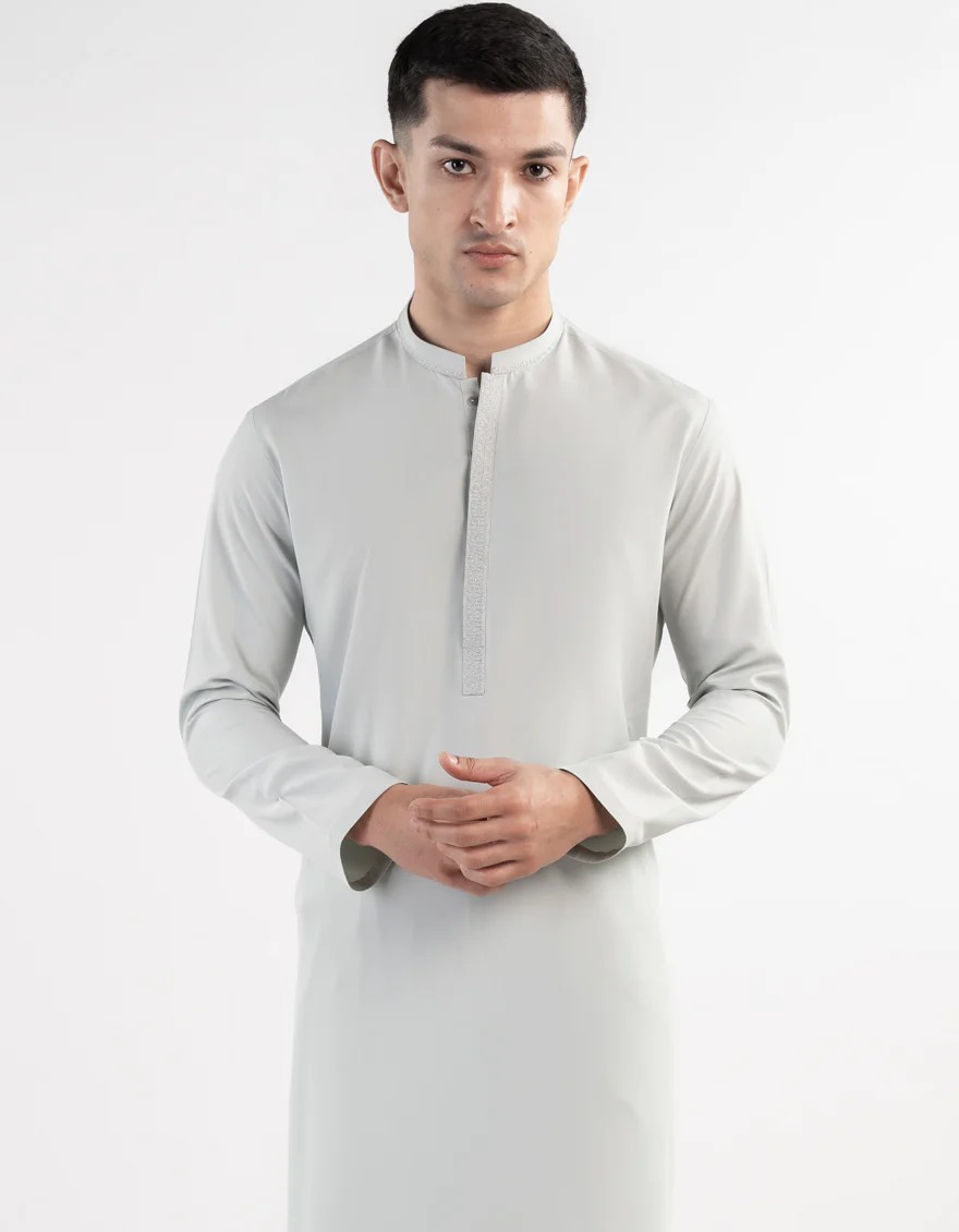 AQUA BLENDED KURTA TROUSERS | JJKP-A-46517/S24/JJ9371-SF - Image 2