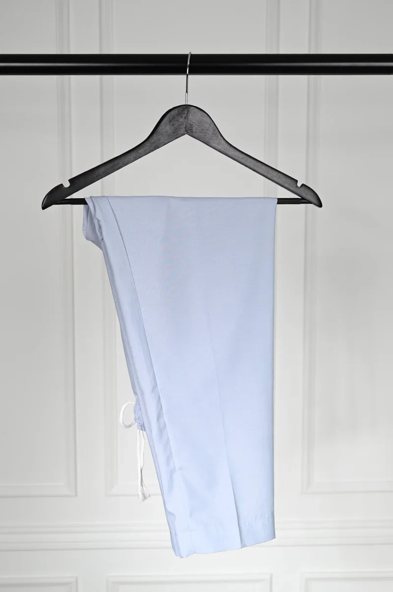 SKY BLUE KURTA TROUSERS | JJKP-A-47515/S25/JJ9360-SF - Image 3