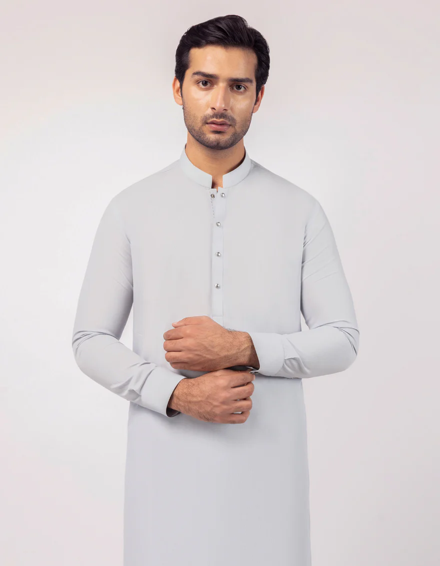 LIGHT BLUE KURTA TROUSERS | JJKP-A-47547/S25/JJ9944-CL - Image 2