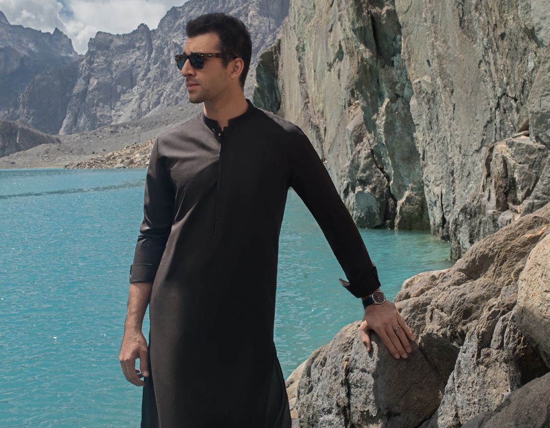 BLACK COFFEE KURTA TROUSERS | JJKP-A-US-40088-R1/W21/JJ7408-CL - Image 5
