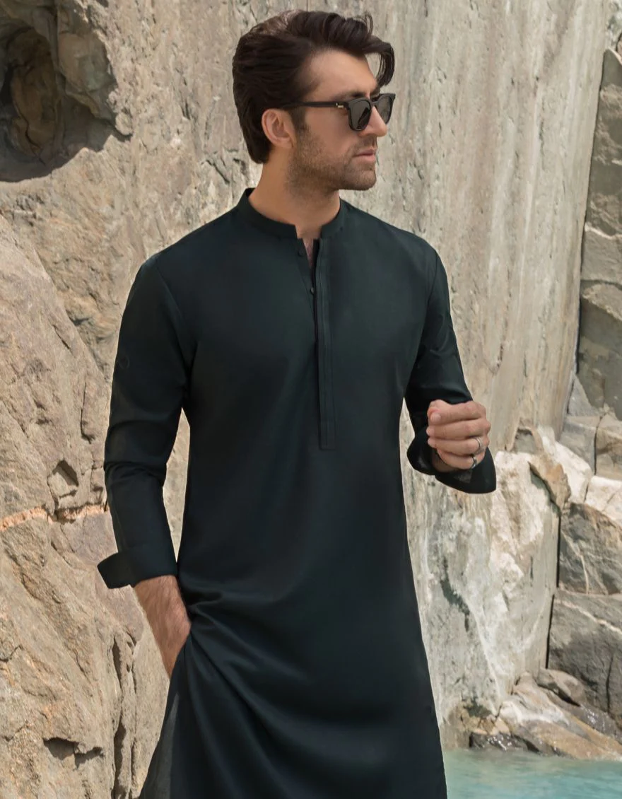 CRICKET GREEN KURTA TROUSERS | JJKP-A-US-40089-R1/W21/JJ7408-CL - Image 4
