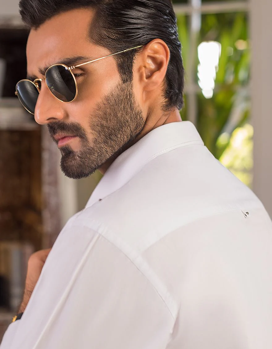 WHITE KURTA TROUSERS | JJKP-A-US-42219/S21/JJ6889-CL - Image 2