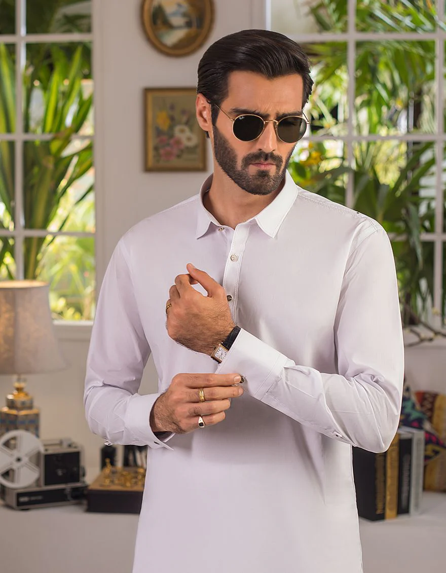 WHITE KURTA TROUSERS | JJKP-A-US-42219/S21/JJ6889-CL - Image 3