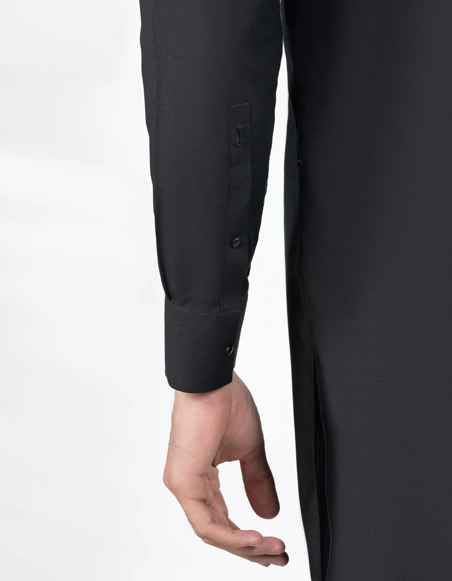 BLACK KURTA TROUSERS | JJKP-S-47488/S25/JJ9937-SF - Image 5