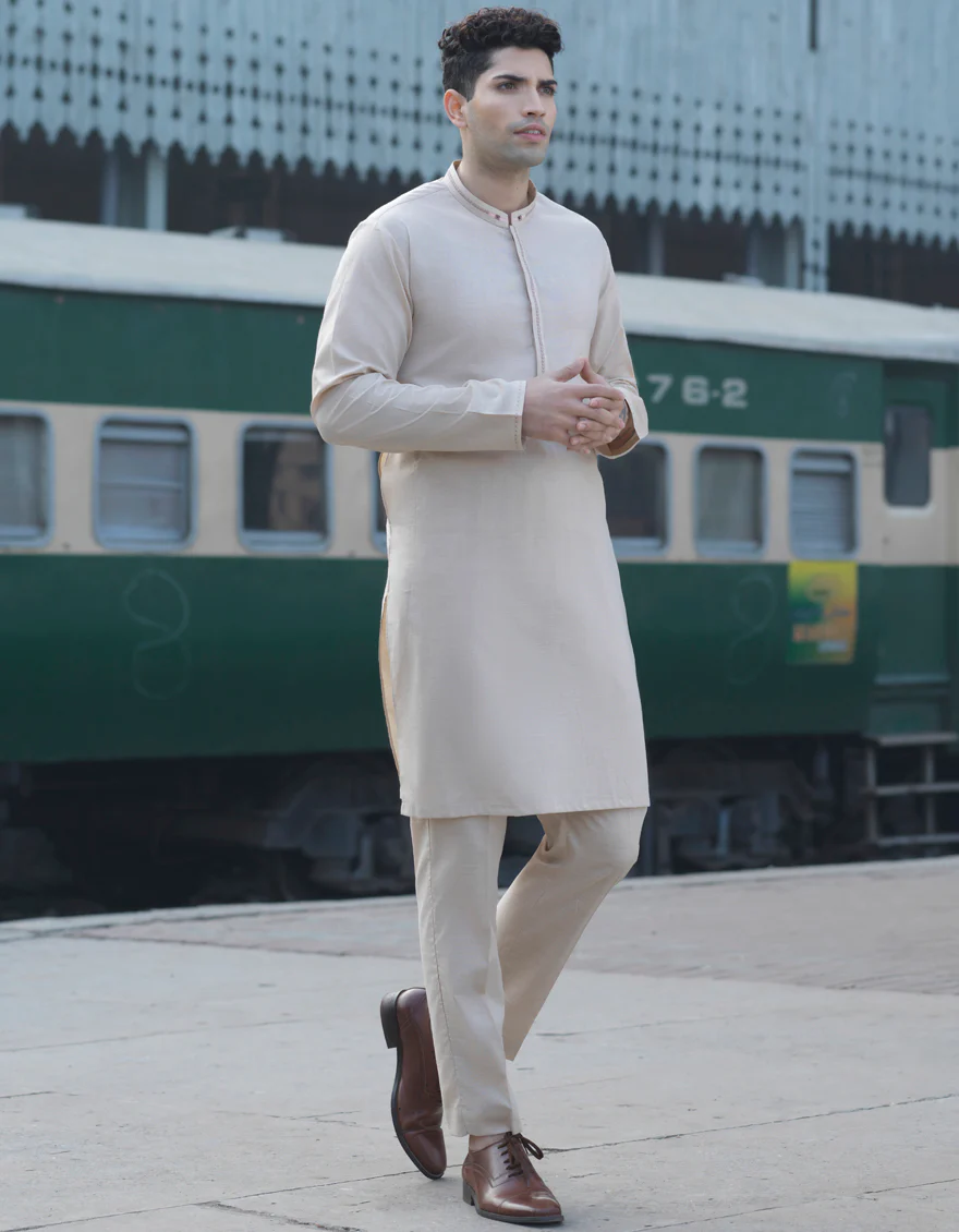TEA PINK COTTON KURTA TROUSERS | JJKP-S-US-32552/S22/JJ7320-CL - Image 4
