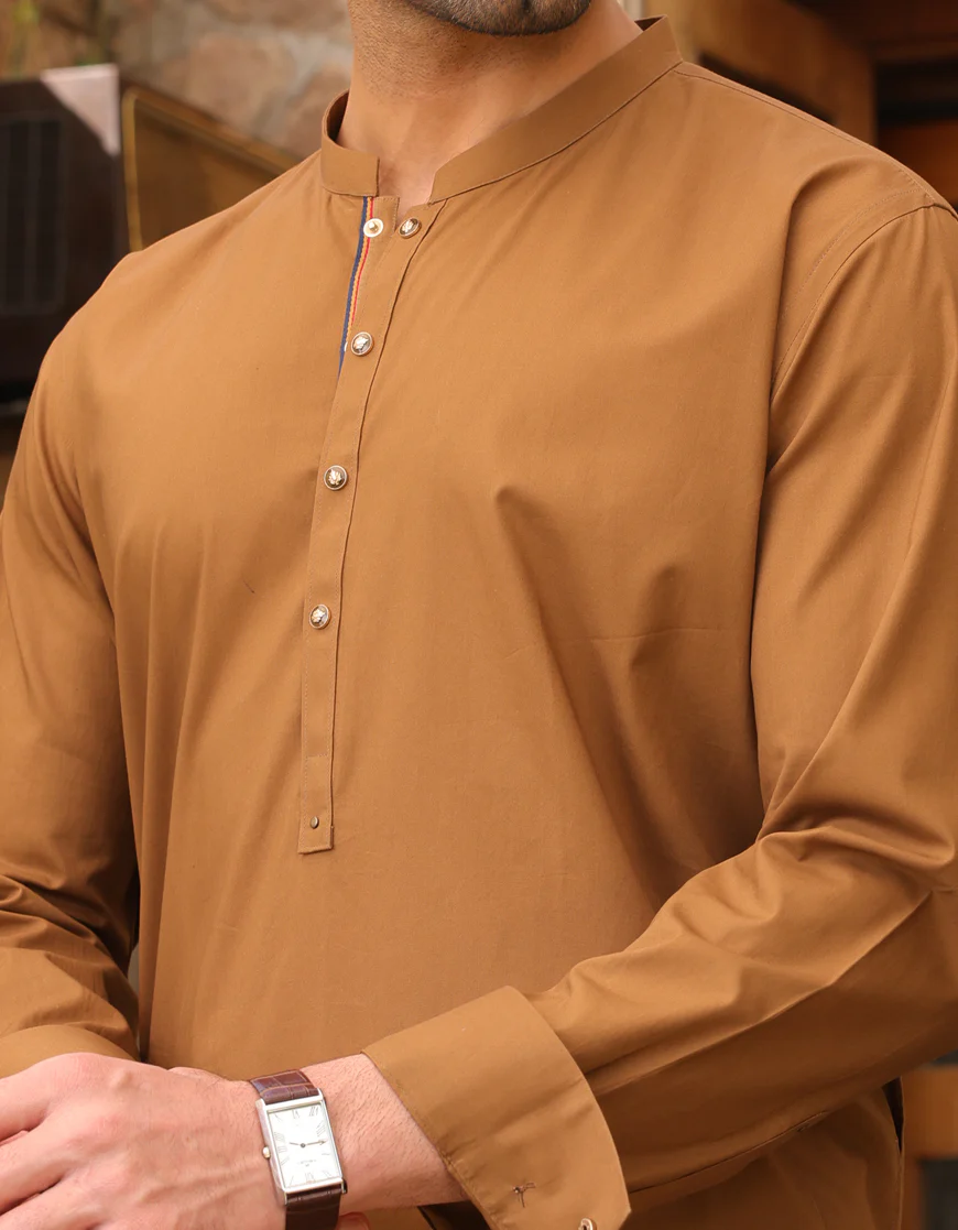 DUST COTTON KURTA TROUSERS | JJKP-US-45214/A23/JJ7420-CL - Image 2
