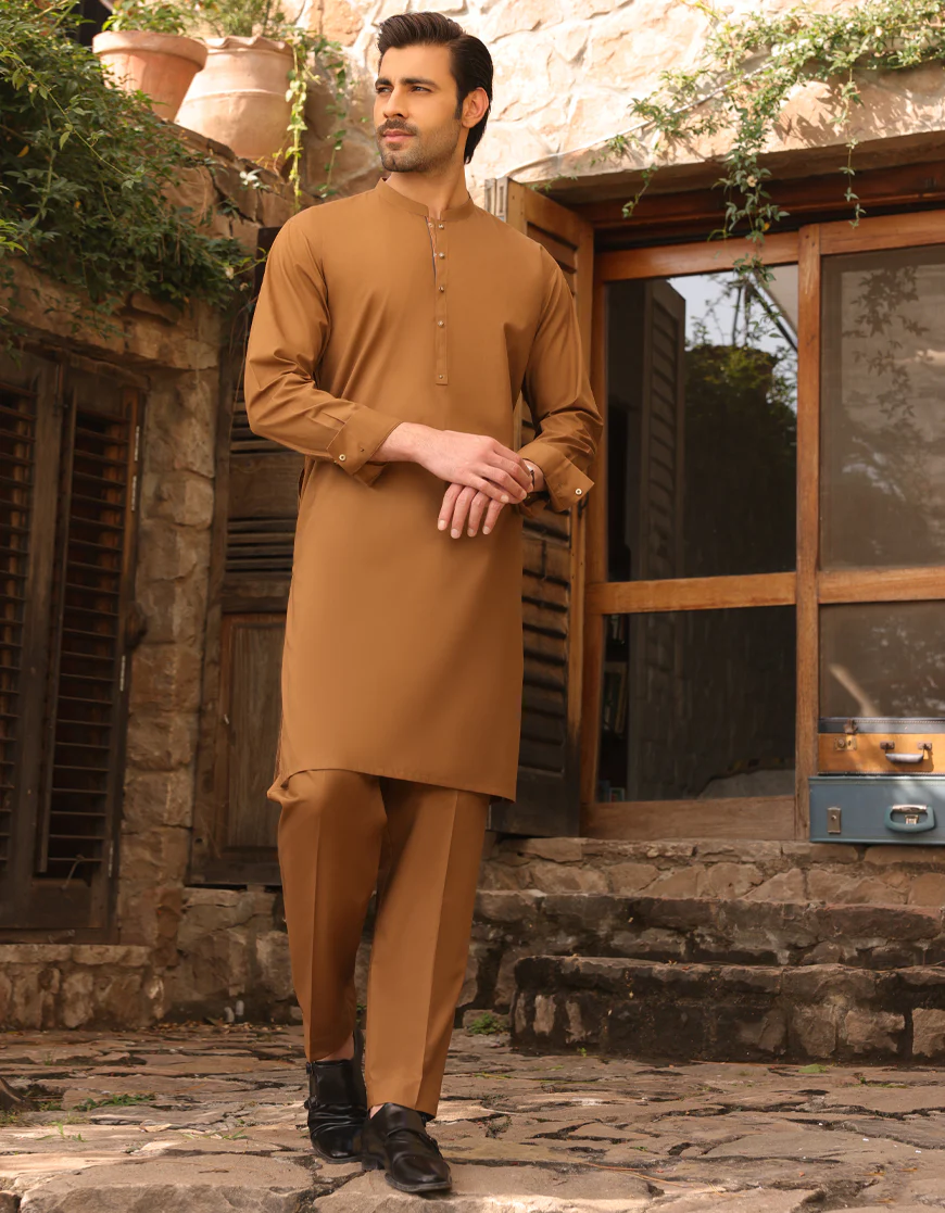 DUST COTTON KURTA TROUSERS | JJKP-US-45214/A23/JJ7420-CL - Image 5