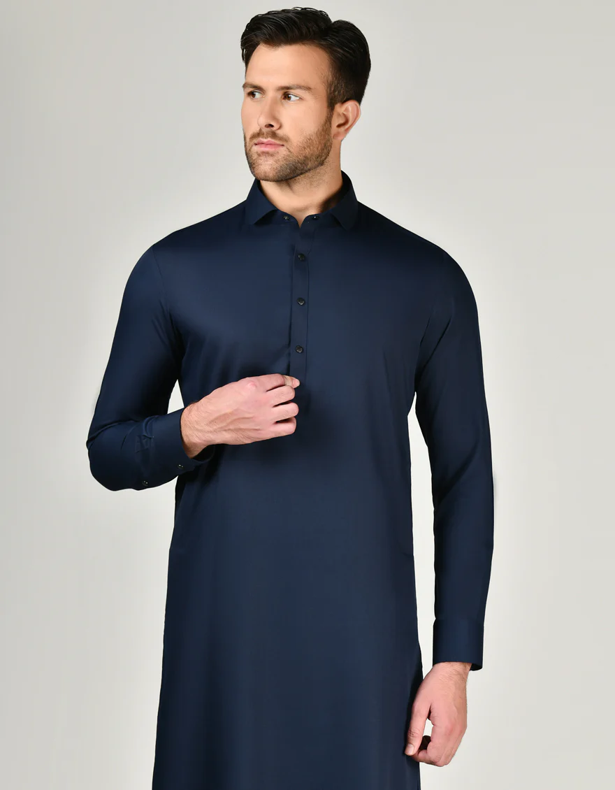 PURPLE BLENDED KAMEEZ SHALWAR | JJKS-A-34880/S24/JJ9323-PN - Image 2