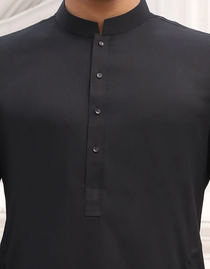 BLACK KAMEEZ SHALWAR | JJKS-A-US-30778-R8-AP/S21/JJ7216 - Image 3