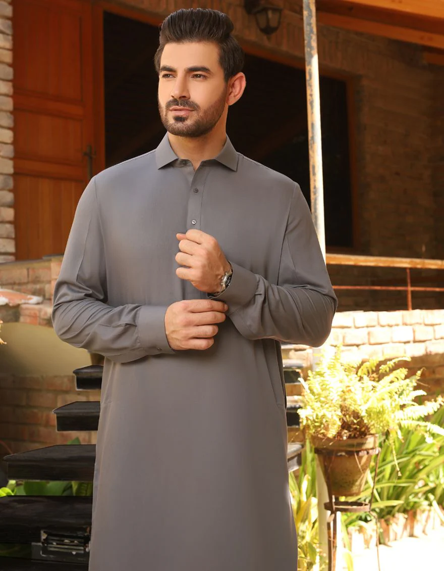 GREY KAMEEZ SHALWAR | JJKS-A-US-30820-R11-AP/S21/JJ7323-PN - Image 2