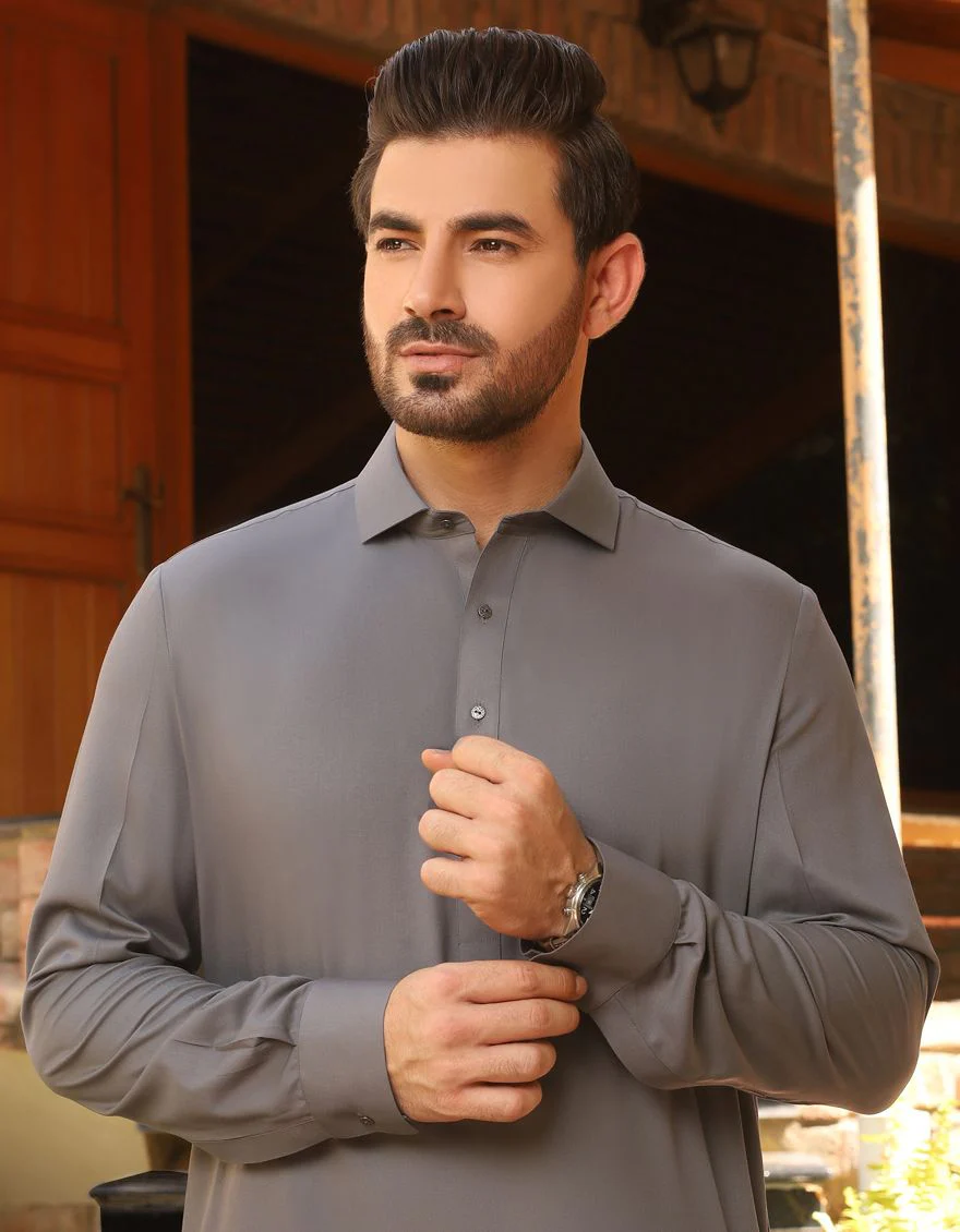 GREY KAMEEZ SHALWAR | JJKS-A-US-30820-R11-AP/S21/JJ7323-PN - Image 3