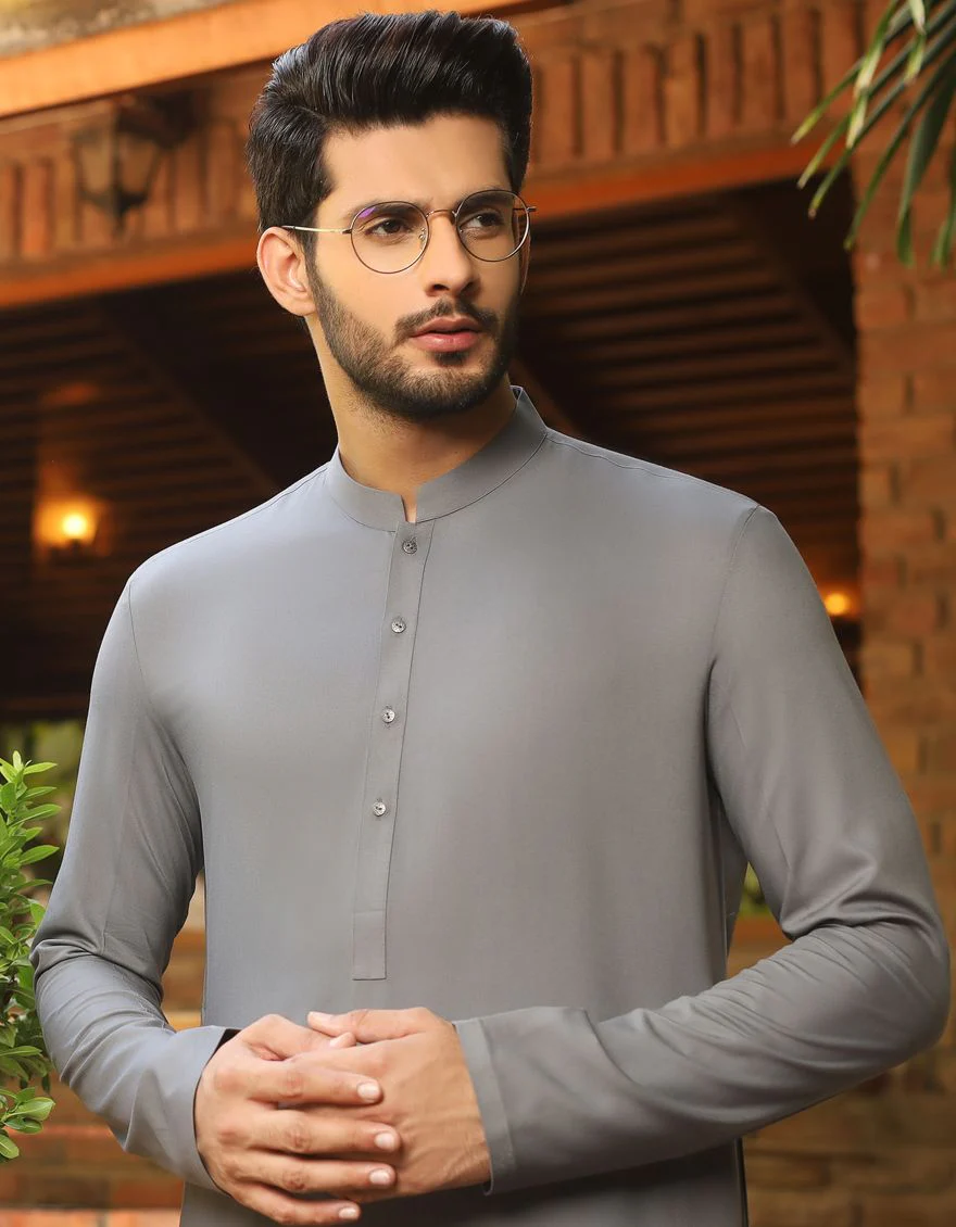 GREY KAMEEZ SHALWAR | JJKS-A-US-30821-R11-AP/S21/JJ7323-PN - Image 2