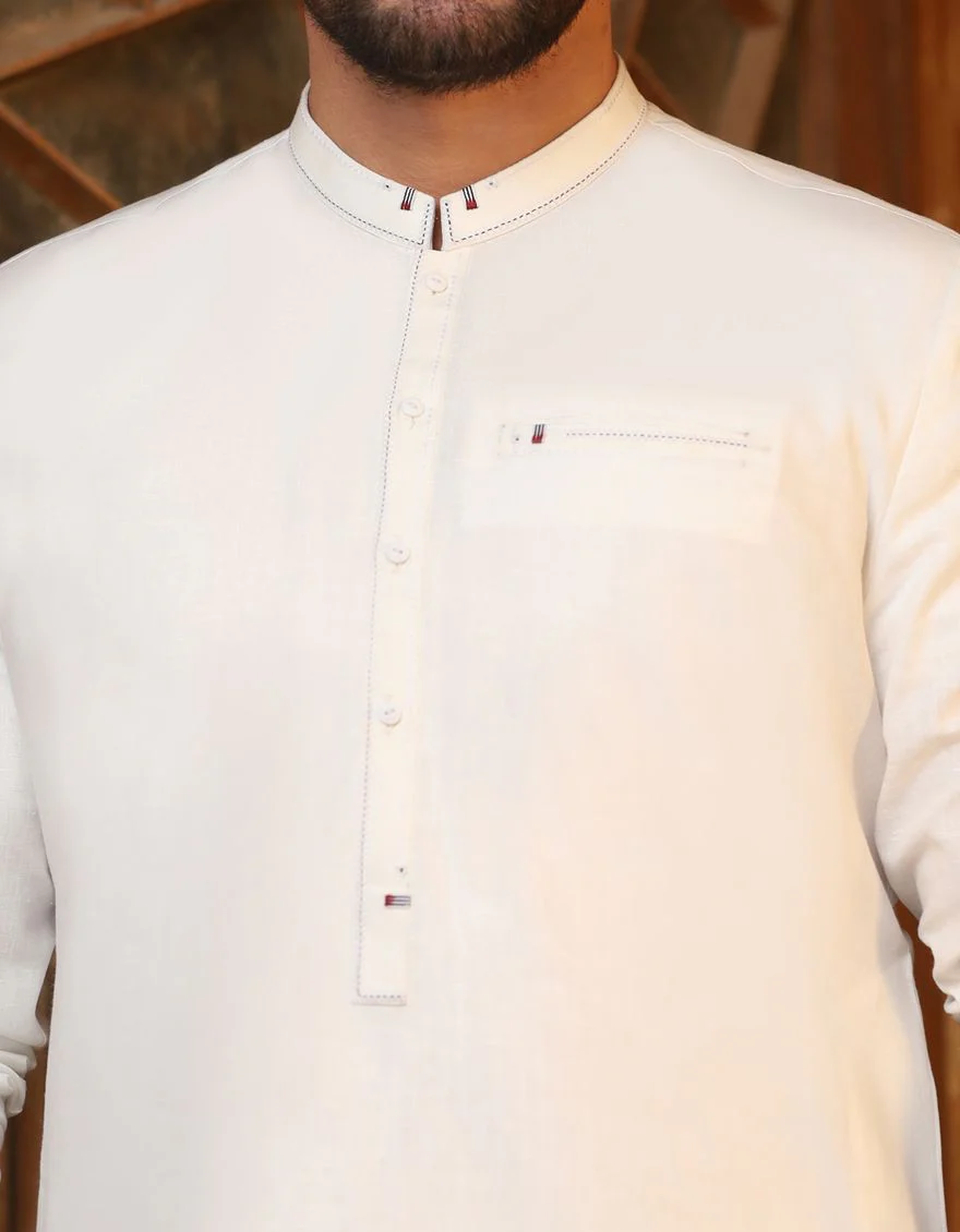 MILKY WHITE KAMEEZ SHALWAR | JJKS-A-US-31154/S21/JJ6949 - Image 3