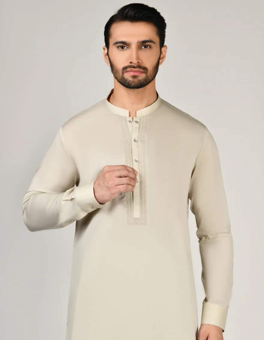 FAWN COTTON KAMEEZ SHALWAR | JJKS-A-US-32861/S23/JJ8828-SF - Image 2