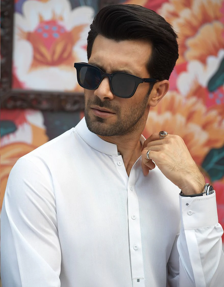 WHITE KAMEEZ SHALWAR | JJKS-A-US-33337/S21/JJ6732 - Image 3