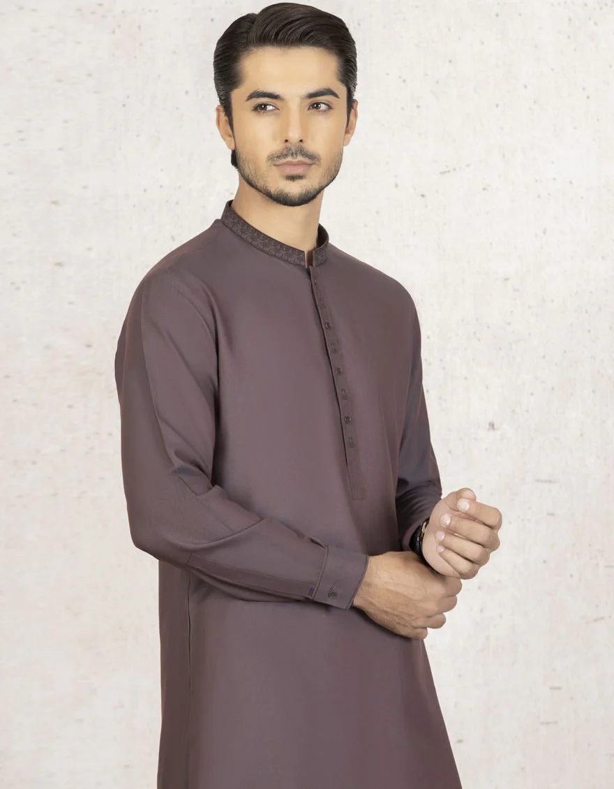 PLUM KAMEEZ SHALWAR | JJKS-A-US-36766/W21/JJ7022-SF - Image 2