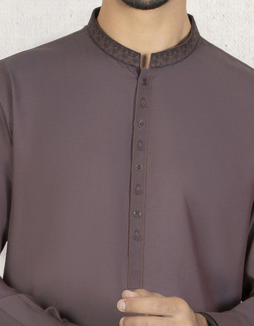 PLUM KAMEEZ SHALWAR | JJKS-A-US-36766/W21/JJ7022-SF - Image 3
