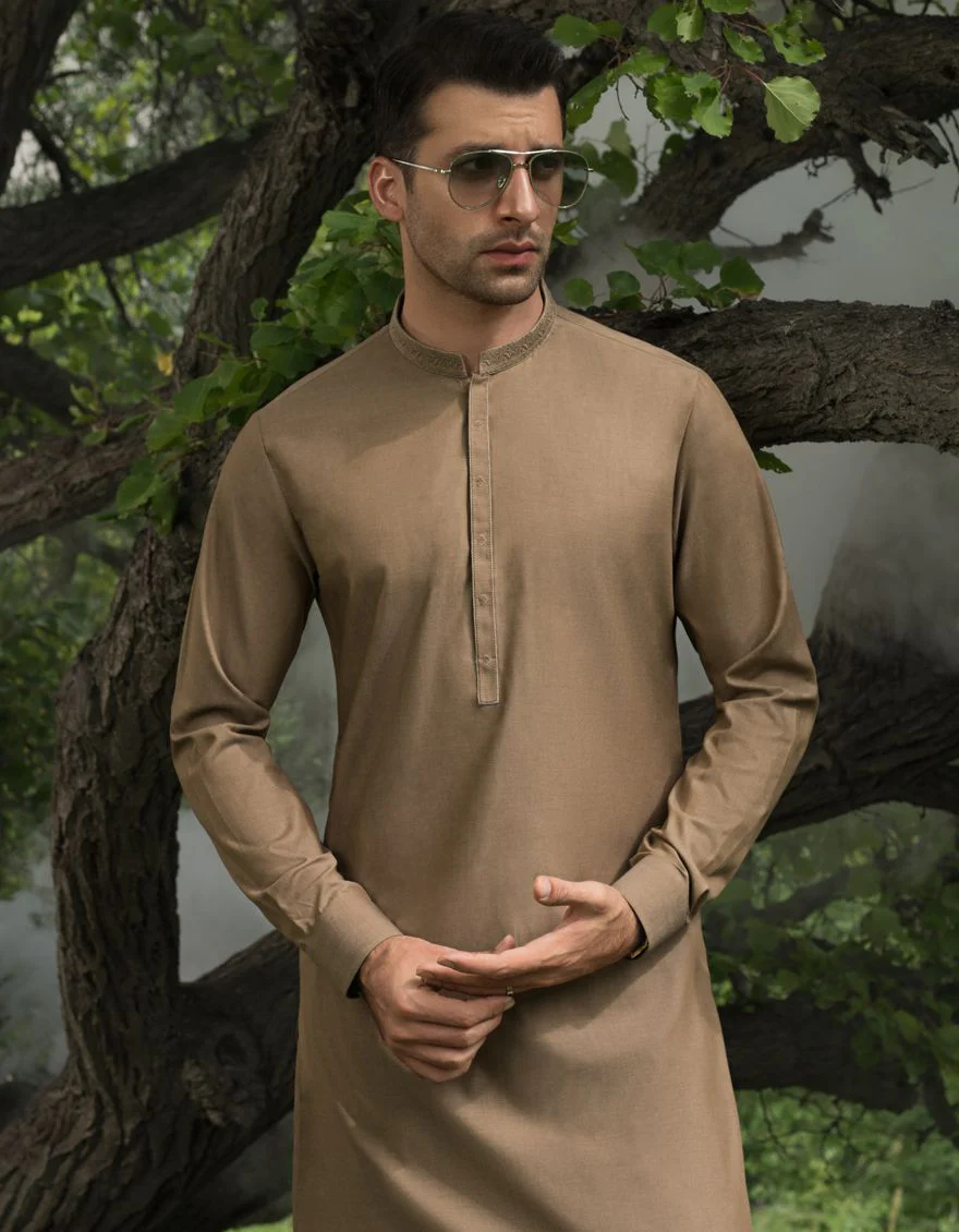 BLUE WINTER KAMEEZ SHALWAR | JJKS-A-US-36837/W21/JJ7346-SF - Image 2