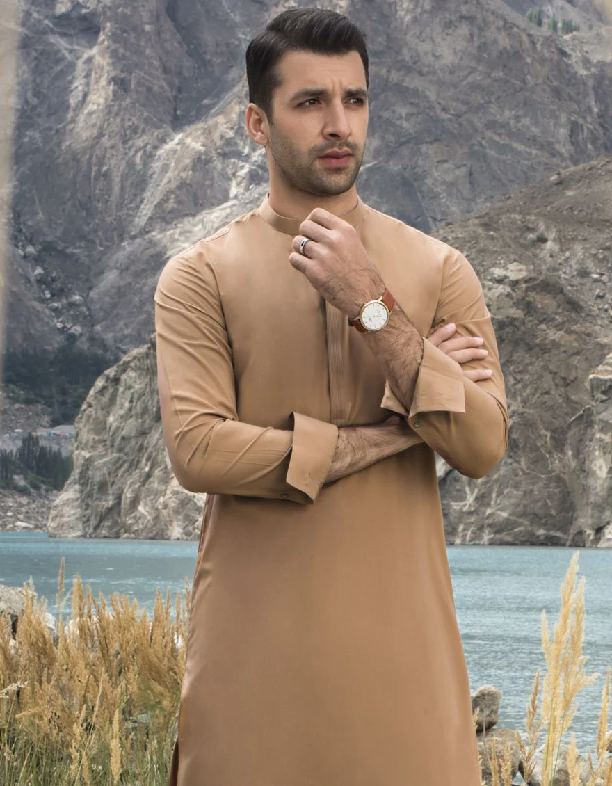 BLUE WINTER KAMEEZ SHALWAR | JJKS-A-US-40138/W21/JJ7183-PN - Image 4
