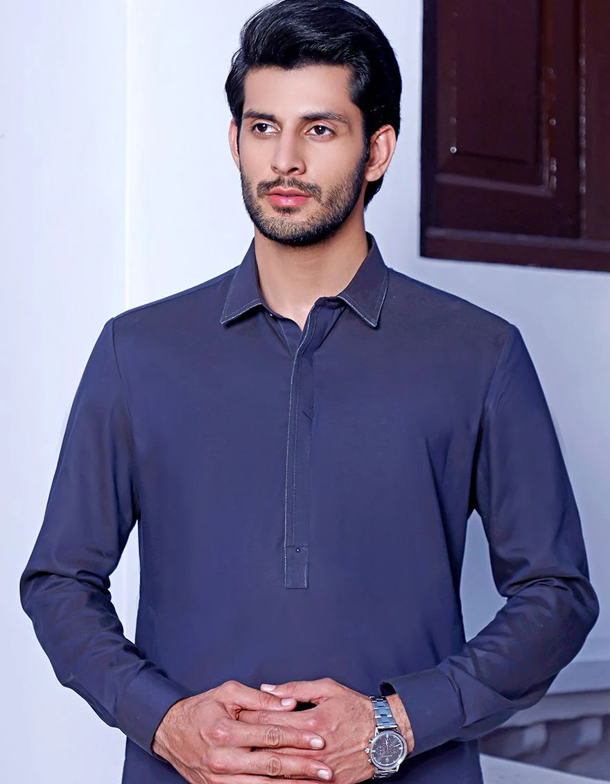 COBALT BLUE KAMEEZ SHALWAR | JJKS-A-US-42116/S21/JJ7111 - Image 3