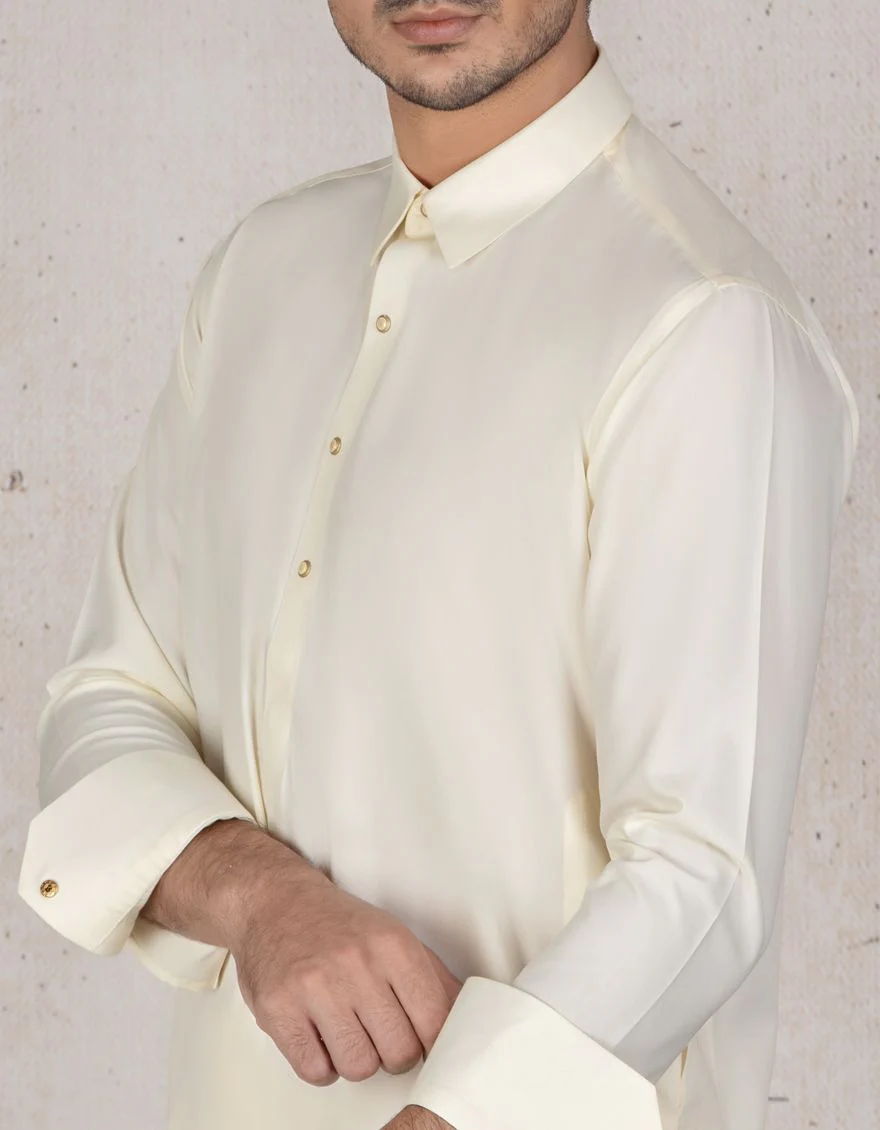CREAM KAMEEZ SHALWAR | JJKS-A-US-42159 /S21/JJ7182 - Image 3