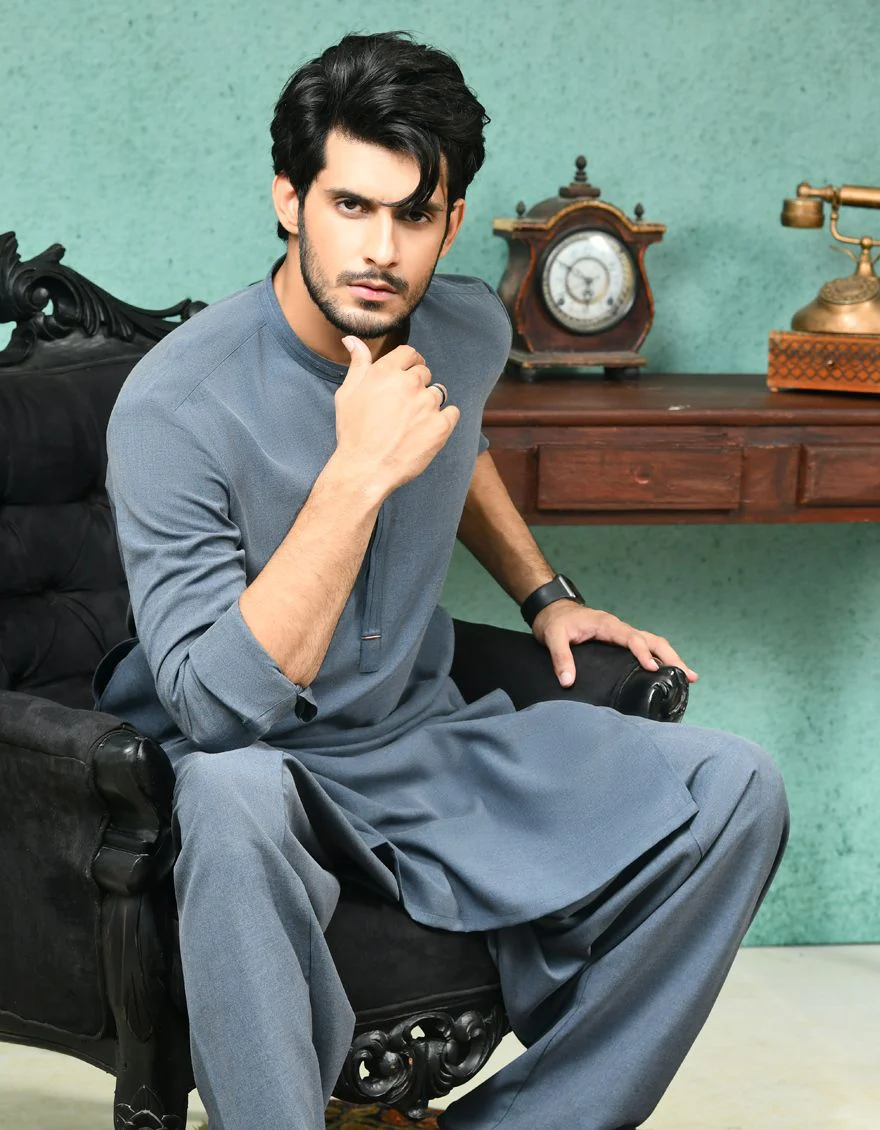 CORAL BLUE KAMEEZ SHALWAR | JJKS-A-US-42244/S21/JJ7480-CL - Image 2
