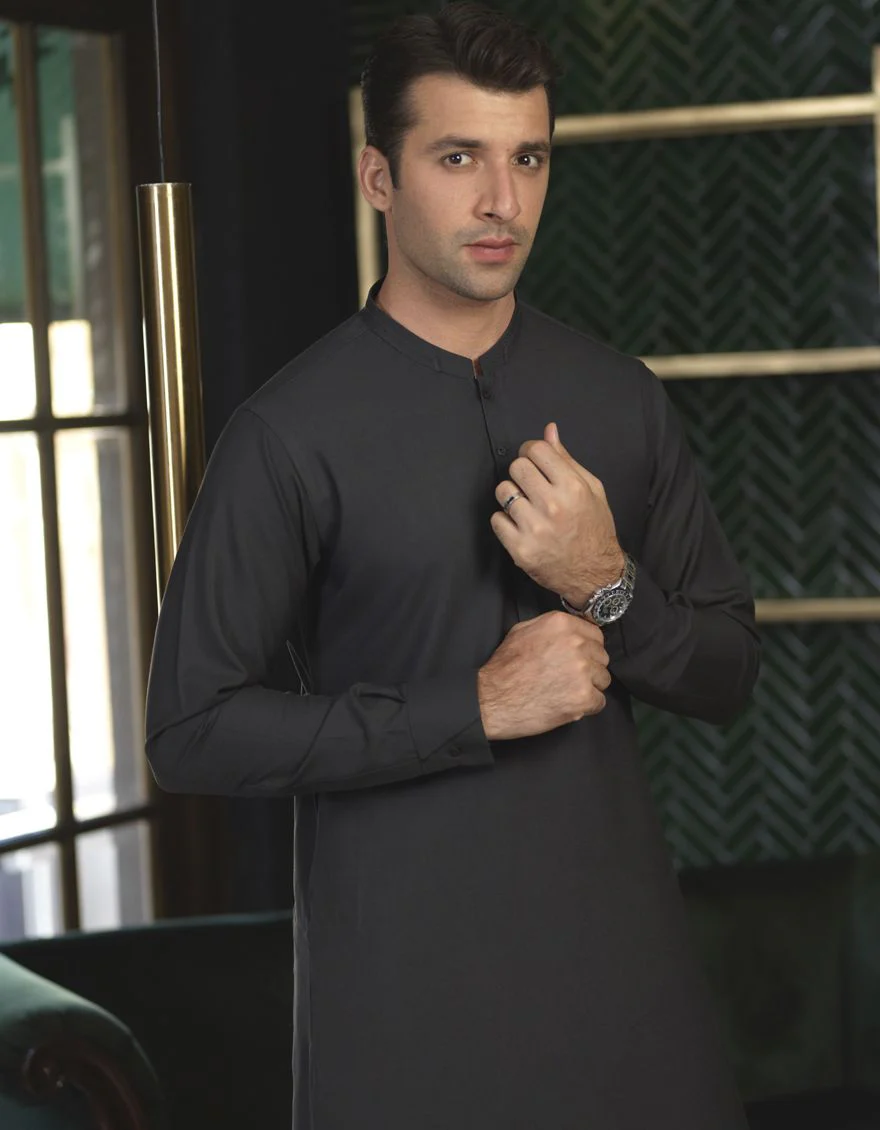 PEACOCK GREEN KAMEEZ SHALWAR | JJKS-A-US-43017/S21/JJ7480-CL - Image 2
