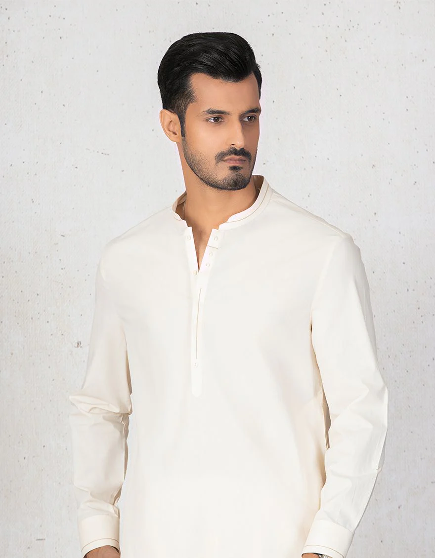 BEIGE KAMEEZ SHALWAR | JJKS-A-US-43020/S21/JJ7291-CL - Image 2
