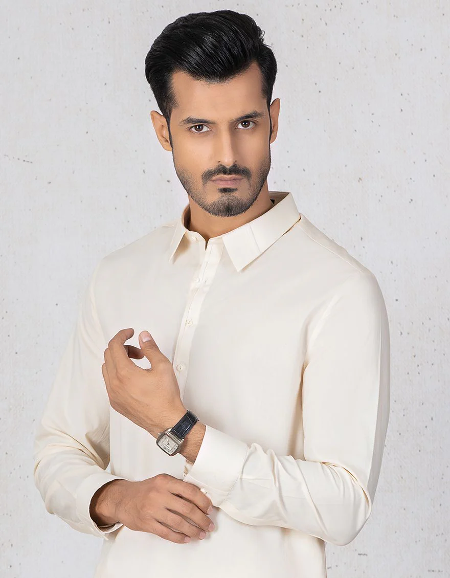 BEIGE KAMEEZ SHALWAR | JJKS-A-US-43030/S21/JJ7291-CL - Image 2