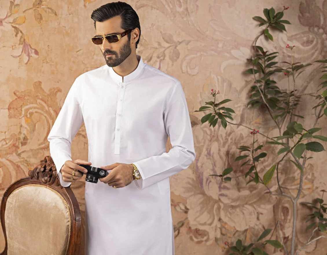 WHITE KAMEEZ SHALWAR | JJKS-S-US-30731-R10-AP/S22/JJ6922-PN - Image 7