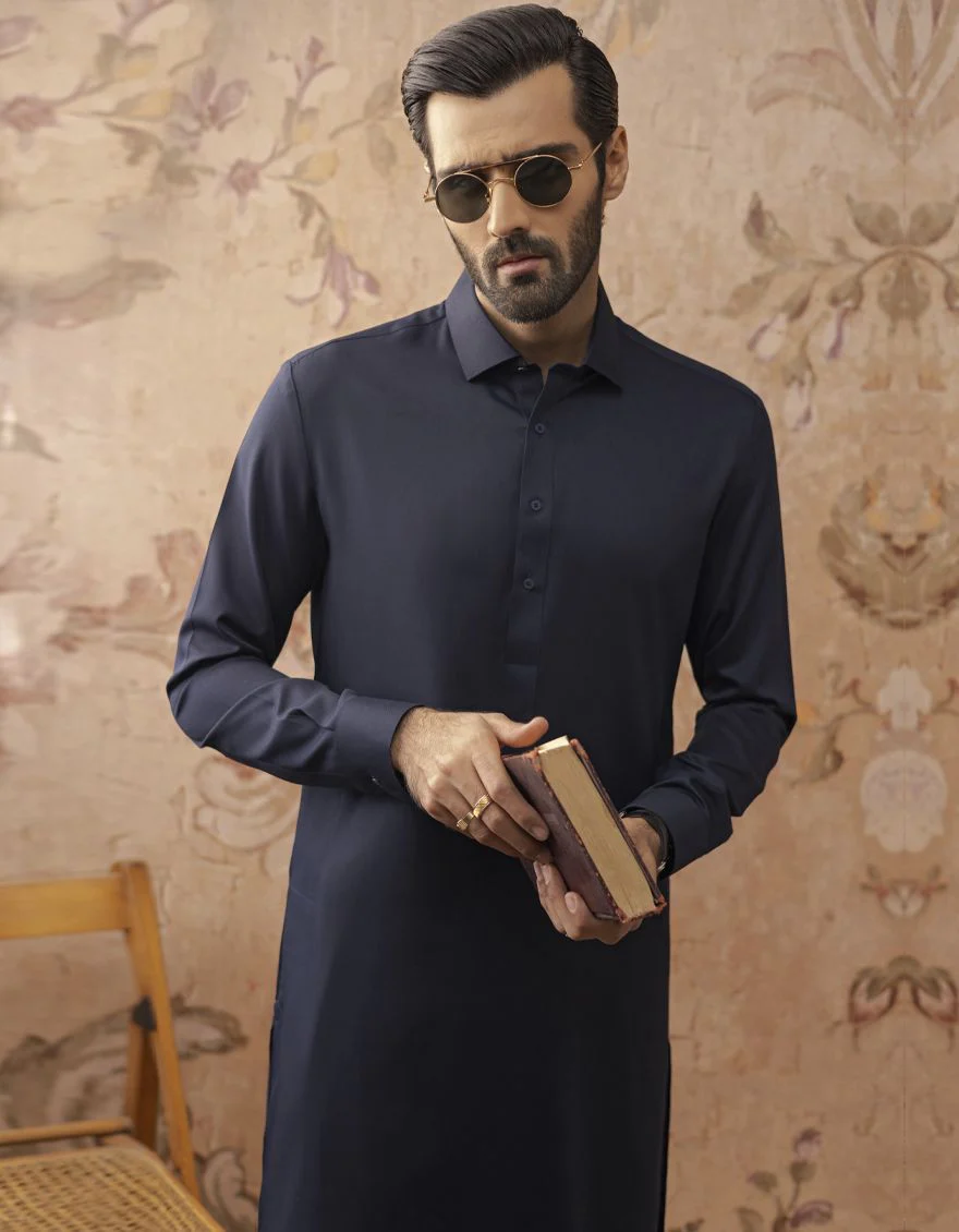 BLUE KAMEEZ SHALWAR | JJKS-S-US-30779-R14-AP/S22/JJ7565-PN - Image 2