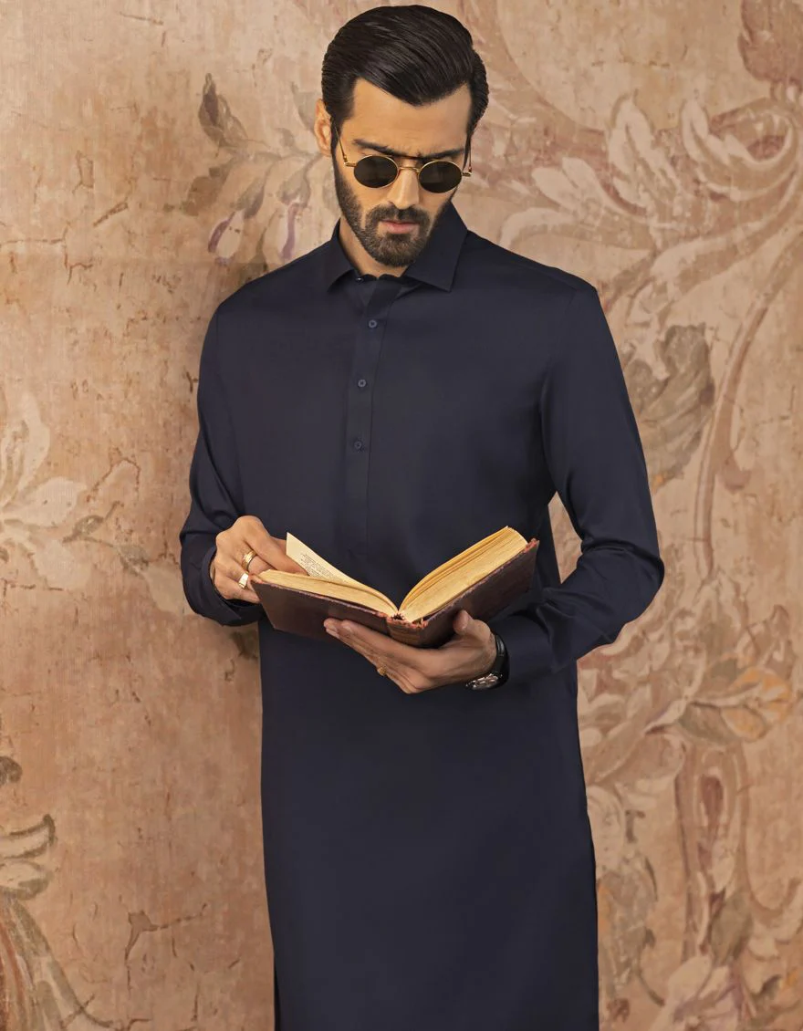 BLUE KAMEEZ SHALWAR | JJKS-S-US-30779-R14-AP/S22/JJ7565-PN - Image 4