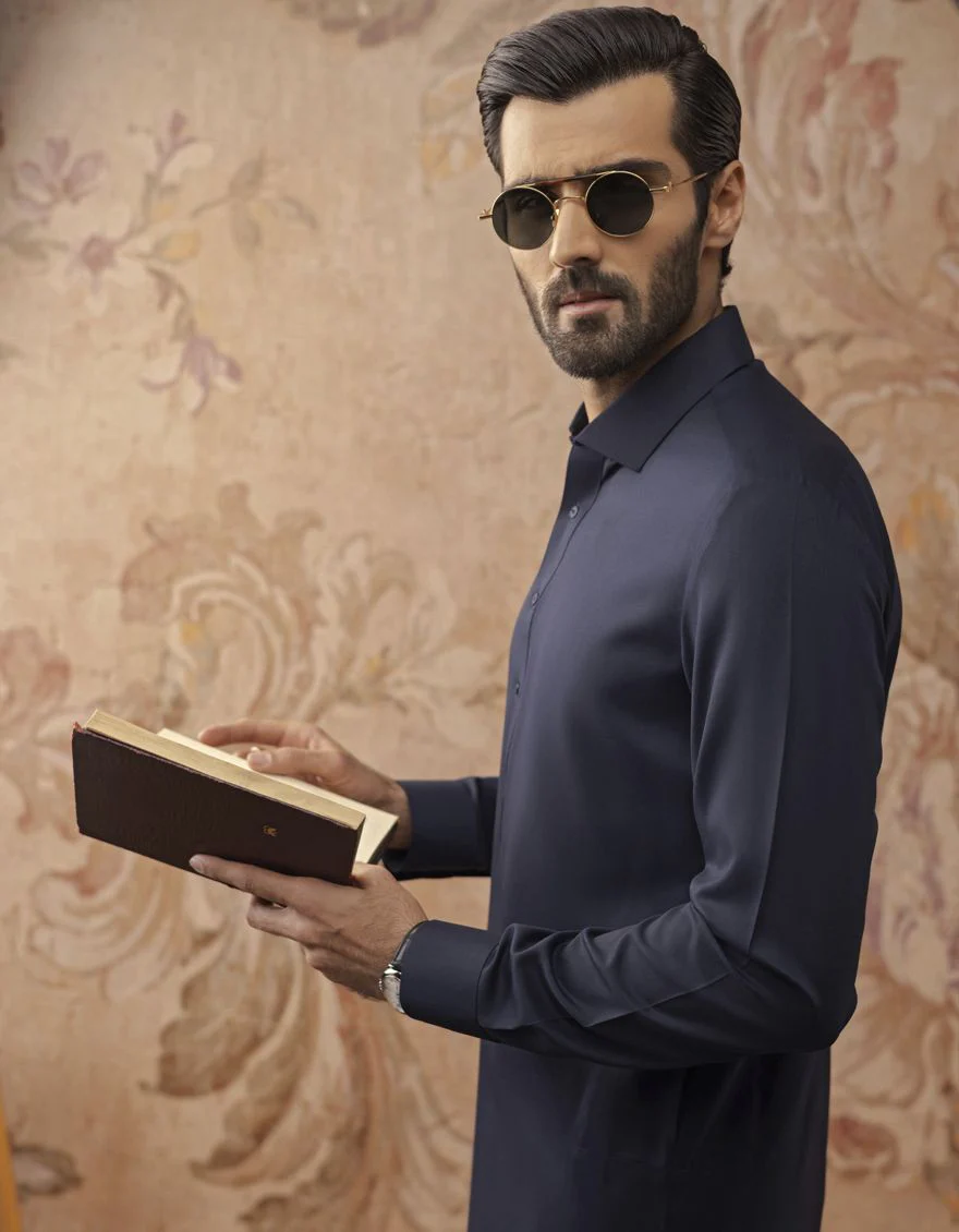 BLUE KAMEEZ SHALWAR | JJKS-S-US-30779-R14-AP/S22/JJ7565-PN - Image 5