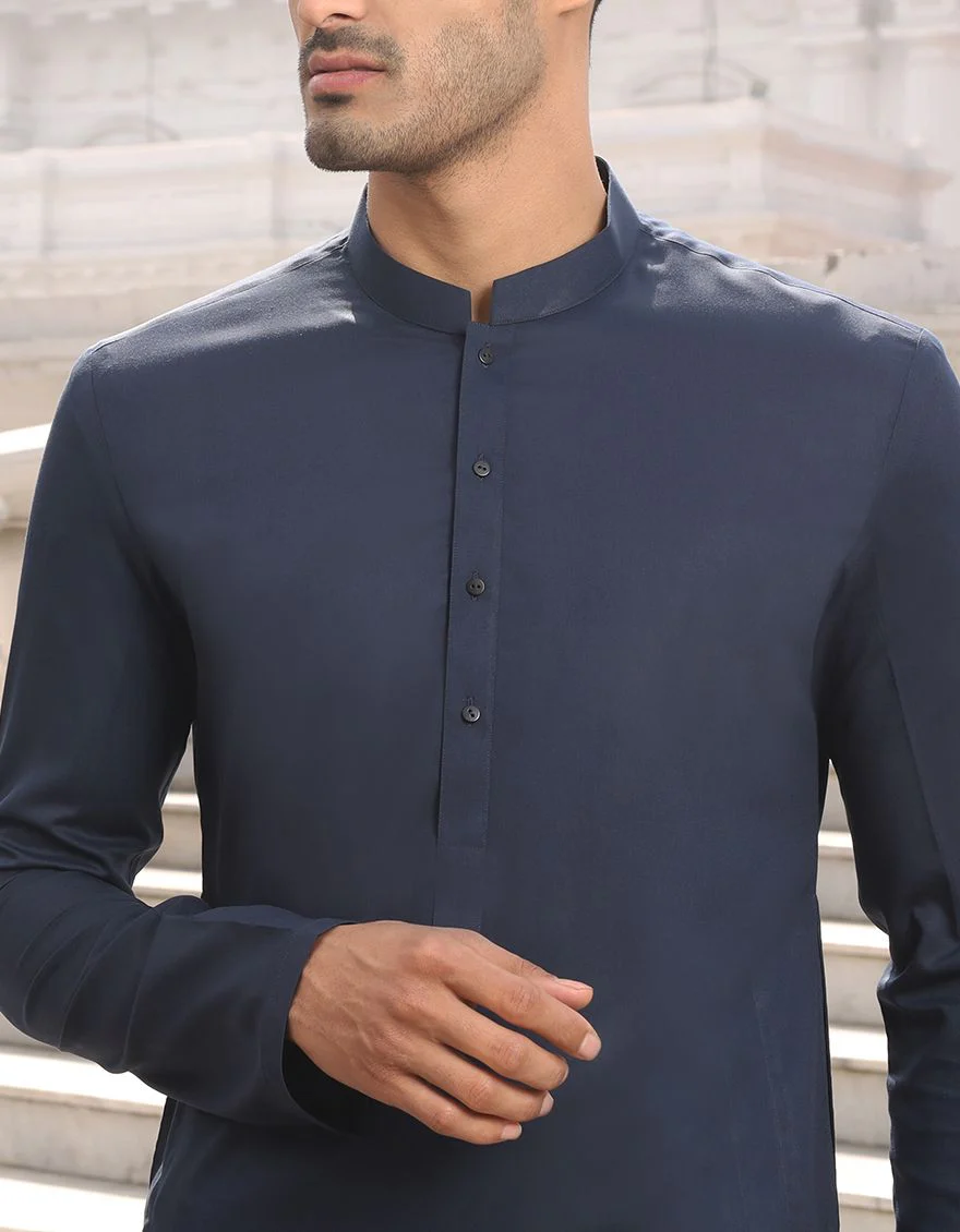 BLUE KAMEEZ SHALWAR | JJKS-S-US-30780-R14-AP/S22/JJ7565-PN - Image 2