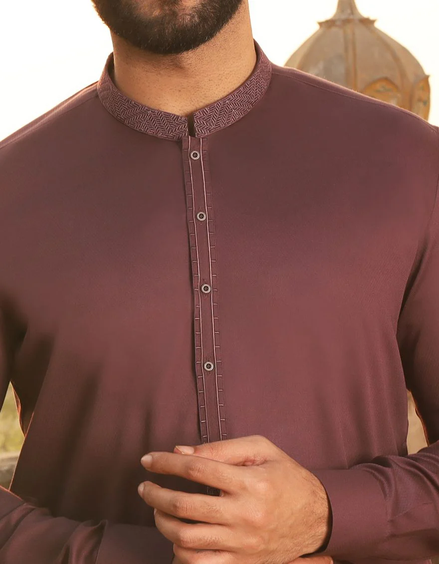 GRAPE PURPLE KAMEEZ SHALWAR | JJKS-S-US-31127/S21/JJ6957 - Image 2