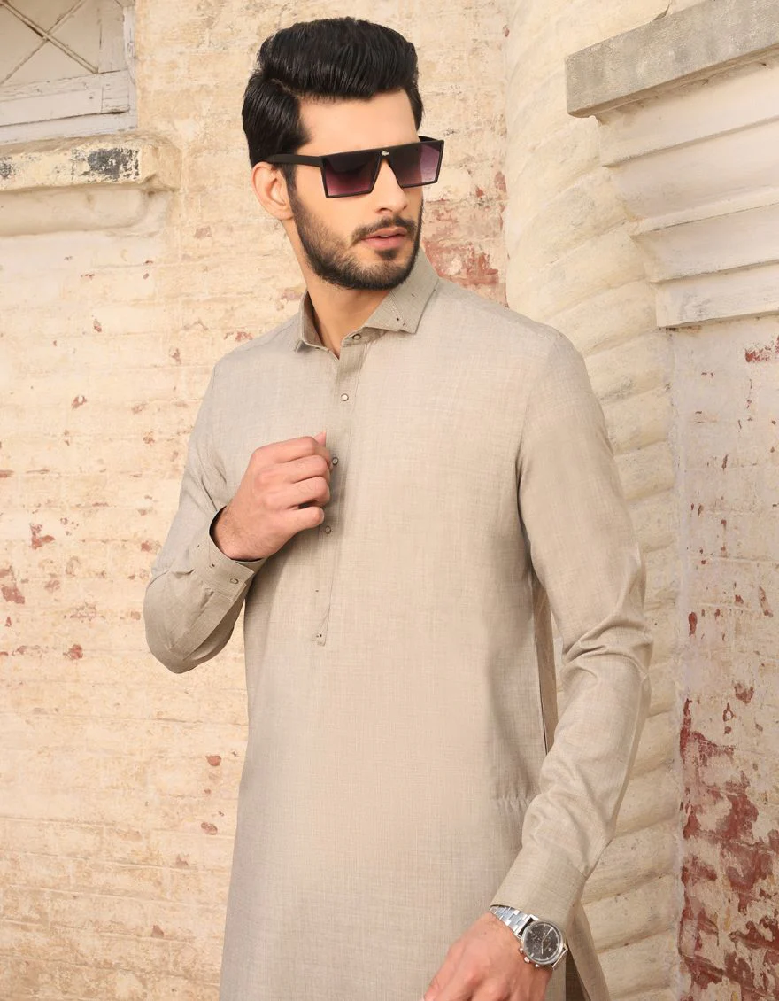 GREY GREEN KAMEEZ SHALWAR | JJKS-S-US-32449/S21/JJ6834 - Image 2