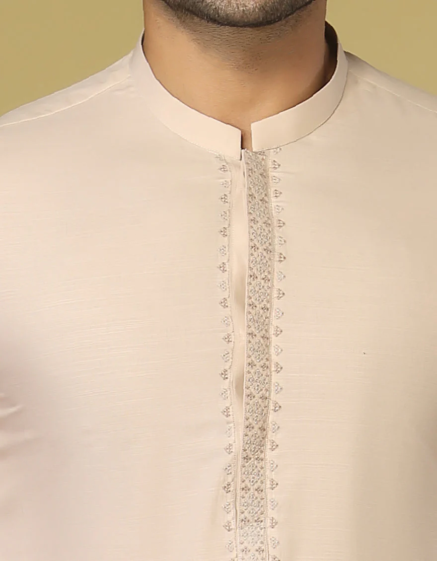 FAWN BLENDED KAMEEZ SHALWAR | JJKS-S-US-34203/S22/JJ8237-SF - Image 2