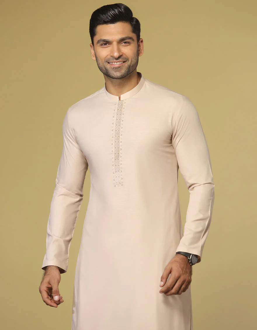 FAWN BLENDED KAMEEZ SHALWAR | JJKS-S-US-34203/S22/JJ8237-SF - Image 3