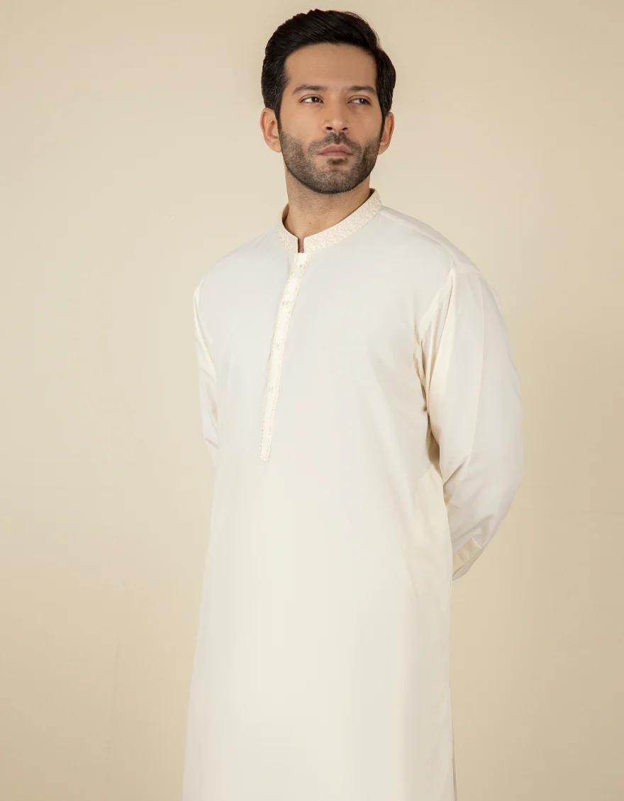 CREAM BLENDED KAMEEZ SHALWAR | JJKS-S-US-34226/S22/JJ8189-SF - Image 3