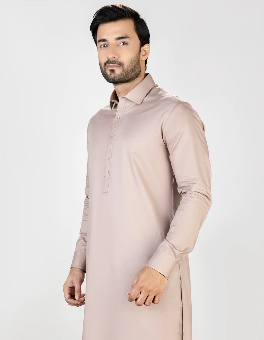 TEA PINK COTTON KAMEEZ SHALWAR | JJKS-S-US-34365/S23/JJ8803-EX - Image 3