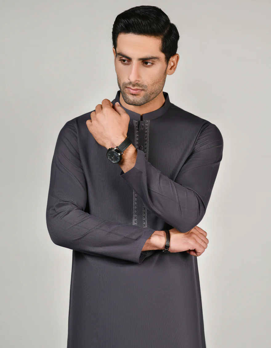 DULL PURPLE KAMEEZ SHALWAR | JJKS-S-US-34527/S23/JJ8777-SF - Image 2