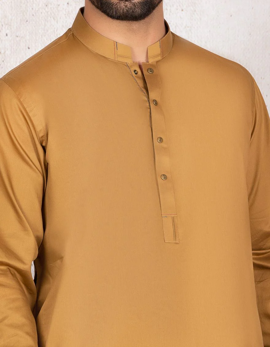 OCHRE KAMEEZ SHALWAR | JJKS-S-US-36779/S21/JJ6888 - Image 2