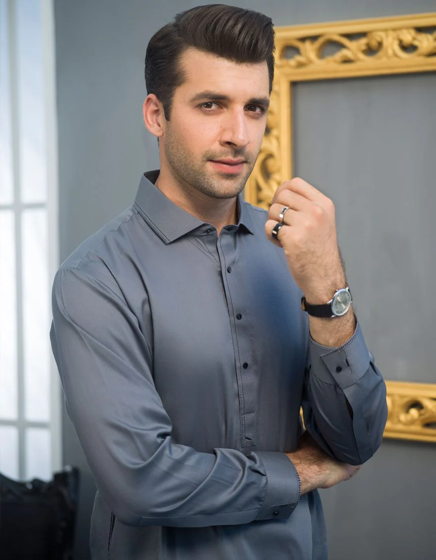 SLATE GREY KAMEEZ SHALWAR | JJKS-S-US-36804/S21/JJ6888-EX - Image 4